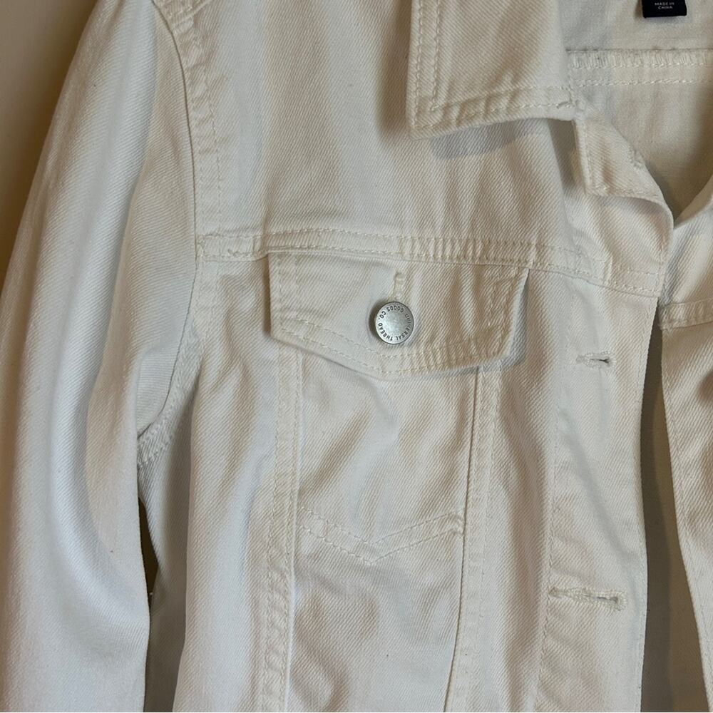 Universal Thread White Button Down Cotton Stretch… - image 3